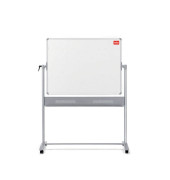 Whiteboard mobil drehbar 120 x 90cm weiß 1901033