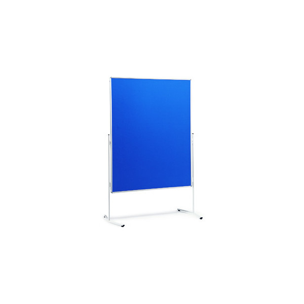 5028252131209 - Moderationstafel 120x150cm Filz + Filz (beidseitig) pinnbar blau + blau 5028252131209 Nobo