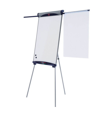 Flipchart Impression Pro, 1901918, 70x100cm (BxH), wei&szlig;, ohne Rollen, mit 2 Seitenarmen