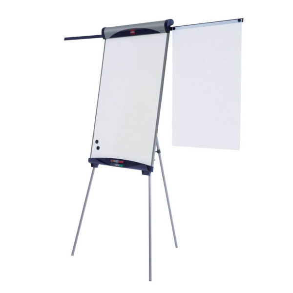 5028252170895 - Flipchart Impression Pro 1901918 70x100cm weiß ohne Rollen mit 2 Seitenarmen 5028252170895 Nobo