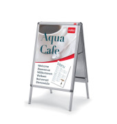 Kundenstopper Premium Plus 1902204, A0, Din A0, Plakatst&auml;nder, wetterfest, alu