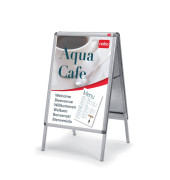 Kundenstopper Premium Plus 1902206, A1, Din A1, Plakatst&auml;nder, wetterfest, alu