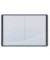 Schaukasten 1902570 12 x A4 Schiebetür Metallrückwand weiß, grau magnetisch