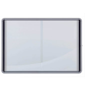 Schaukasten Premium Plus 1902572, 27xA4, grau, magnetisch