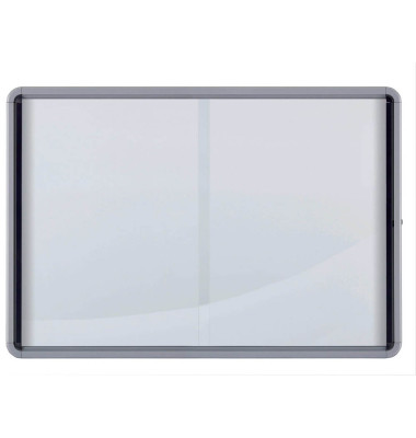 Schaukasten Premium Plus 1902572, 27xA4, grau, magnetisch