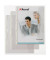 Prospekthüllen Premium Maxi 226784 A4+, transparent genarbt, rechts offen mit Klappe, 0,15mm