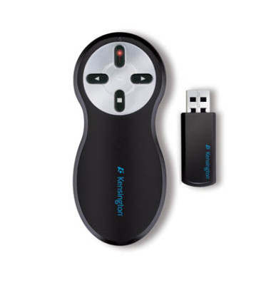 Wireless Presenter mit Laserpointer schwarz 2,4 Ghz