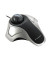 Trackball Orbit Optical, 2 Tasten, mit Kabel, USB-Kabel, ergonomisch, schwarz, silber