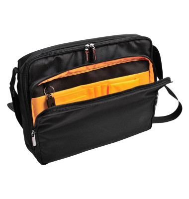 Notebooktasche Exactive für Laptop 15,6", schwarz, Magnetverschluss