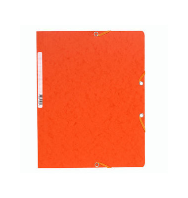 Eckspannmappe 5564E, A4 orange Karton 400g