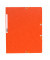 Eckspannmappe 5564E, A4 orange Karton 400g