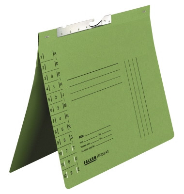 Pendelhefter 15033700, A4 grün Karton 320g