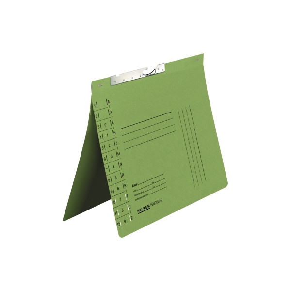 4014481214012 - Pendelhefter 15033 A4 320g Karton orange grün Amtsheftung 4014481214012 Falken