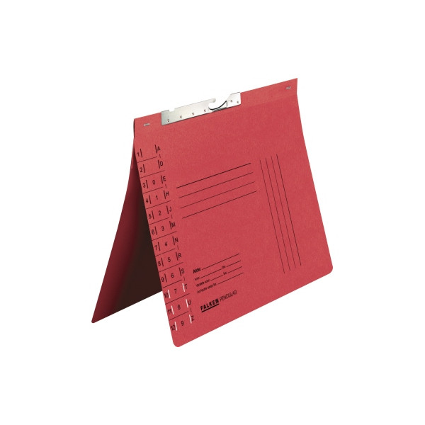 4014481214050 - Pendelhefter 15033 A4 320g Karton rot Amtsheftung 4014481214050 Falken