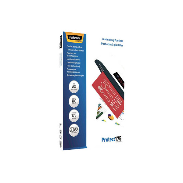 0077511530883 - Laminierfolien Protect175 5308803 A3 308x428mm 175mic x2 glänzend 0077511530883 100 Stück