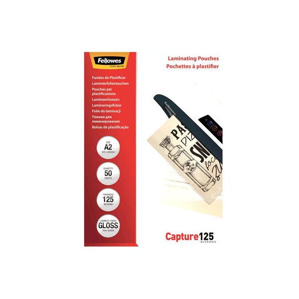 0077511530937 - Laminierfolien Capture125 5309302 A2 428x594mm 125mic x2 glänzend 0077511530937 50 Stück