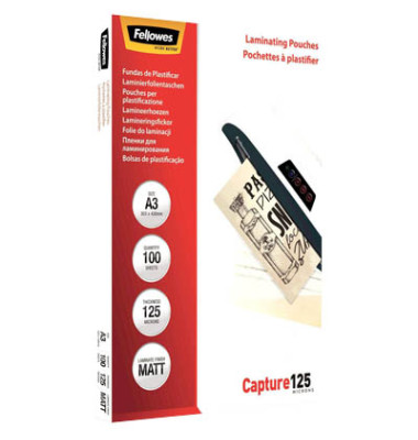 Laminierfolien Capture125 5328601, A3, 306x428mm, matt