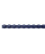 Plastikbinderücken 5347106 blau US-Teilung 21 Ringe auf A4 16mm