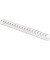 Plastikbinder&uuml;cken 5347803, US-Teilung, 21 Ringe auf A4, wei&szlig;, 22mm