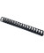 Plastikbinderücken 5348103 schwarz US-Teilung 21 Ringe auf A4 22mm