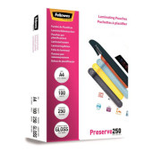 Laminierfolien Preserve250 FW5401802, A4, 216x303mm, 250mic x2, glänzend Laminierfolien Preserve250 FW5401802, A4, 216x303mm, 250mic x2, glänzend