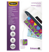 Laminierfolien Enhance80 5452502, A4, 232x308mm, 80mic x2, glänzend, mit Abheftlochung