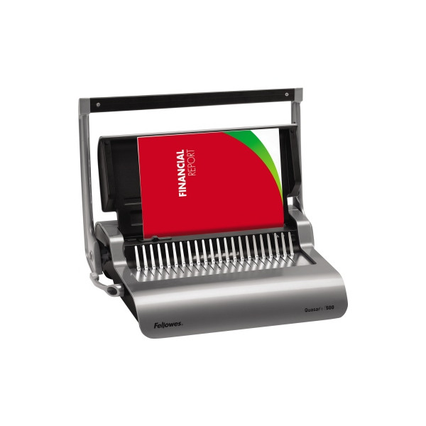 0043859651252 - Professionelles Plastikbindegerät Quasar stanzt bis 20 Blatt 0043859651252 Fellowes
