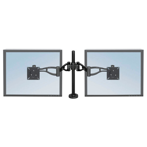 0043859629718 - Monitorständer Dual verstellb schwarz f2 Monitore 0043859629718 Fellowes