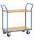 Tischwagen 1602 Ladefläche 1000x600mm, 2 Lenk- und 2 Bock-