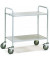 Bürowagen Ladefläche 800x500mm mit 2 Böden, pulverbeschichtet
