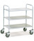Bürowagen Ladefläche 800x500mm mit 3 Böden, pulverbeschichtet
