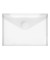 Dokumententasche - 40116-04, Din A6 quer, transparent farblos, Polypropylen (PP), Klettverschluss