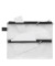 Reißverschlußtasche Mesh Bag Vierkammer PVC 245x200mm farblos/schwarz