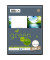 Notizblock 03654810 Green, liniert, A5, 70g, grau, 48 Blatt