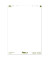 Flipchartblock Green 608580000, 68x99cm, blanko, 80g