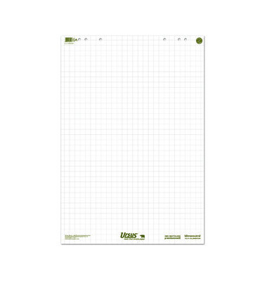Flipchartblock Green 608580020, 68x99cm, kariert, 80g