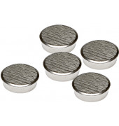 Haftmagnet HM16CR/5, Rund, 16mm &Oslash;, silber, 2000g