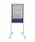 Kombistellwand PRO Mobil, MTF801303, 76x121cm, lackiert, Aluminium