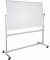 Stativdrehtafel-Whiteboard U-Act!Line, STC902, 150x100cm, lackiert, Aluminiumrahmen
