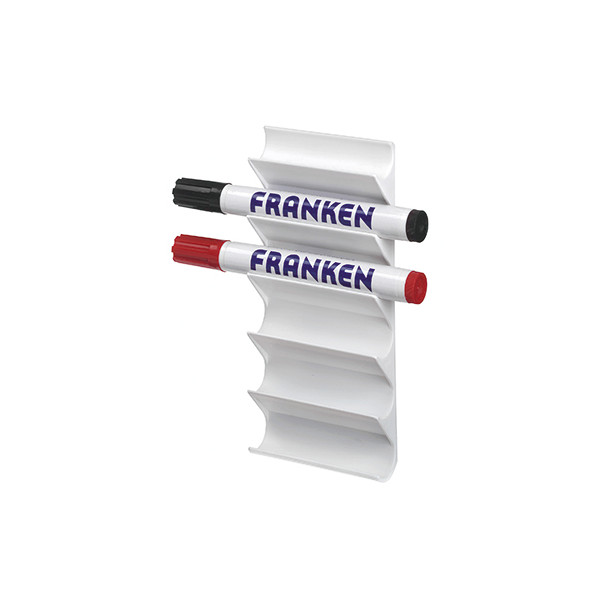 4016946189767 - FRANKEN Magnetleiste 50 x 100 mm Edelstahl selbstklebend silber mit selbstklebender Schaumstoffpolsterung - 1 Stück (ST1455)