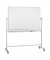 Stativdrehtafel-Whiteboard ST202, 150x100cm, emailliert, Aluminiumrahmen
