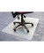 Bodenschutzmatte Cleartex advantagemat 120 x 90 cm Form O für Teppichböden transparent Vinyl