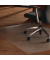 Bodenschutzmatte Cleartex unomat 120 x 150 cm Form O für Hartböden & Teppichböden transparent PC