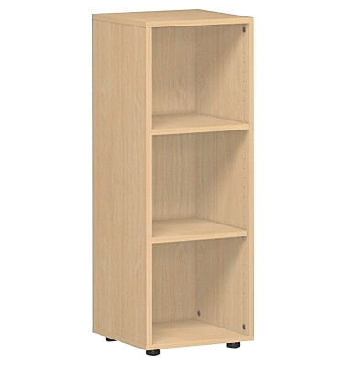 Regal 2 OH mit Standfüßen Buche 400x420x752