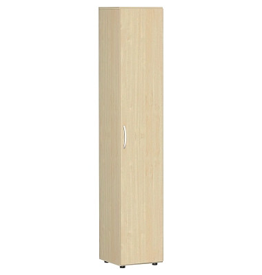 Aktenschrank Flex S-346100-AA, 6 OH, ahorn, 40x216x42cm (BxHxT)