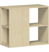 Standcontainer S-381200-A Flex, ahorn, Dreischicht-Feinspan, melaminharzbeschichtet,