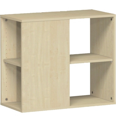 Standcontainer S-381200-A Flex, ahorn, Dreischicht-Feinspan, melaminharzbeschichtet,