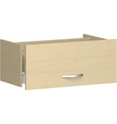 H&auml;ngeregistraturschrank S-381705-A Flex, ahorn, 1 Schublade, 2-bahnig