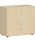 Aktenschrank Flex S-382100-AA, Holz, 2 OH, 80 x 75,2 x 42 cm, ahorn