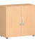 Aktenschrank Flex S-382100-BB, Holz, 2 OH, 80 x 75,2 x 42 cm, buche
